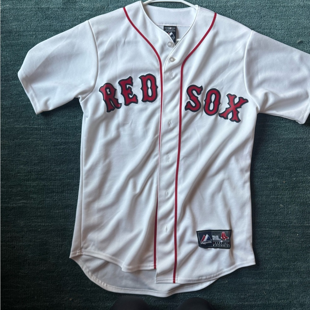 Vintage Red Sox White Jersey